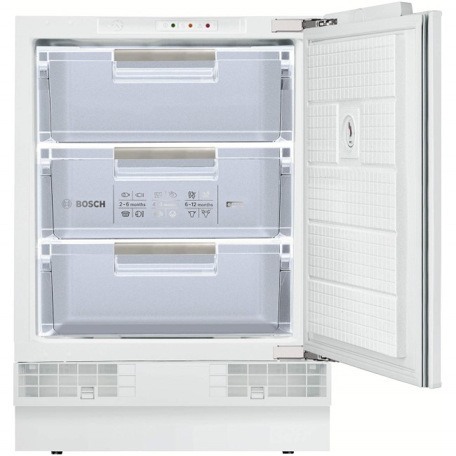 GRADE A1 - Bosch GUD15A50GB Classixx 60cm Wide Integrated Upright Under Counter Freezer - White