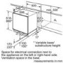 GRADE A2 - Light cosmetic damage - Bosch GUD15A50GB Classixx Integrated Under Counter Freezer