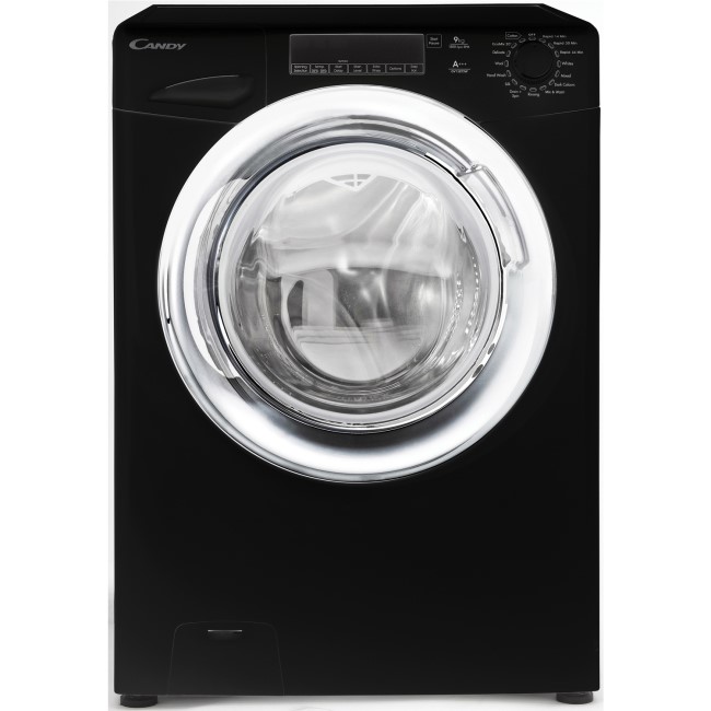 Candy GV159TWC3B/3-80 GrandO 9kg 1500rpm Freestanding Washing Machine-Black
