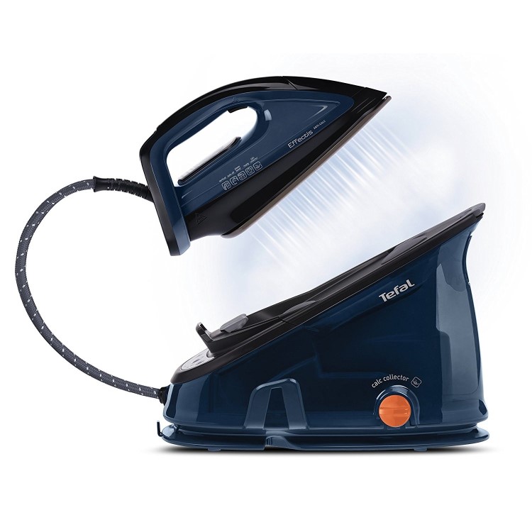 Tefal GV6840 Effectis High Pressure Steam Generator Iron - Blue And Black