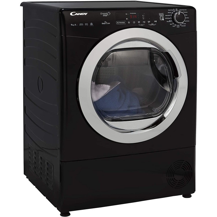 Candy GVSH9A2DCEB-80/ 9kg Freestanding Heat Pump Tumble Dryer - Black