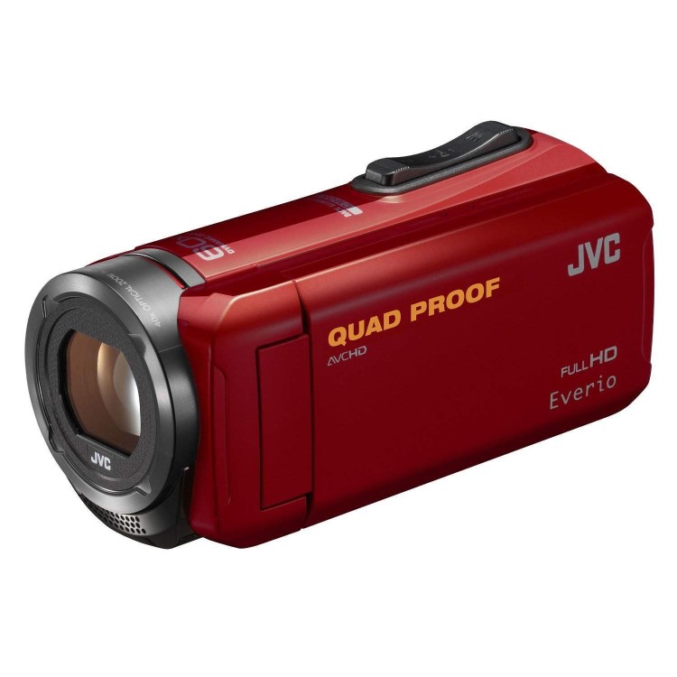 JVC GZ-R315 Everio Camcorder Red Quad Proof 40x Zoom Full HD