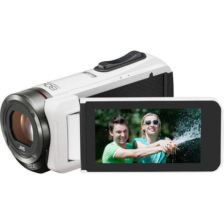 JVC GZ-R315 Everio Camcorder White Quad Proof 40x Zoom Full HD