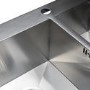 GRADE A3 - Taylor & Moore GeorgeR 1.5 Bowl Right Hand Drainer Stainless Steel Kitchen Sink