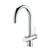 Taylor &amp; Moore Greenwich Instant Hot and Cold Single Lever Chrome Kitchen Boiling Tap with Tank