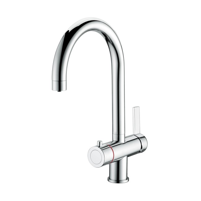 Taylor & Moore Greenwich Instant Hot and Cold Single Lever Chrome Kitchen Boiling Tap with Tank