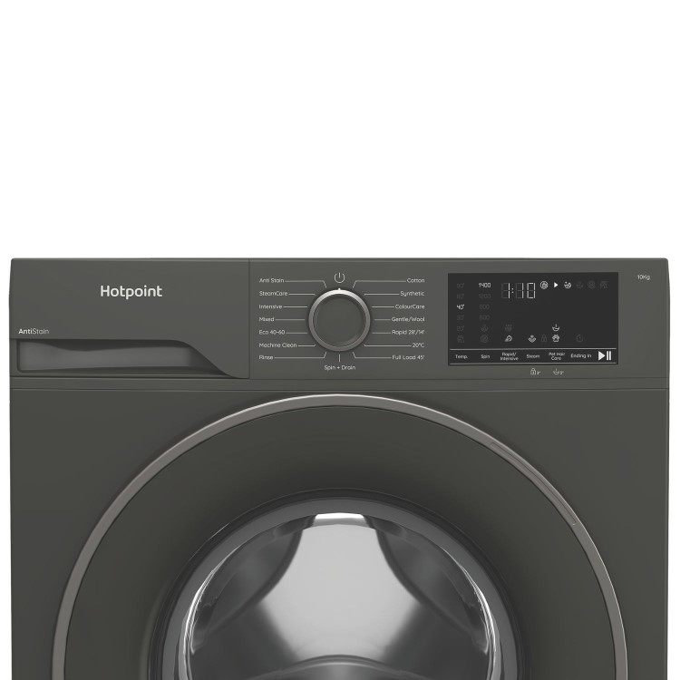 Hotpoint AntiStain 10kg 1400rpm Washing Machine - Graphite