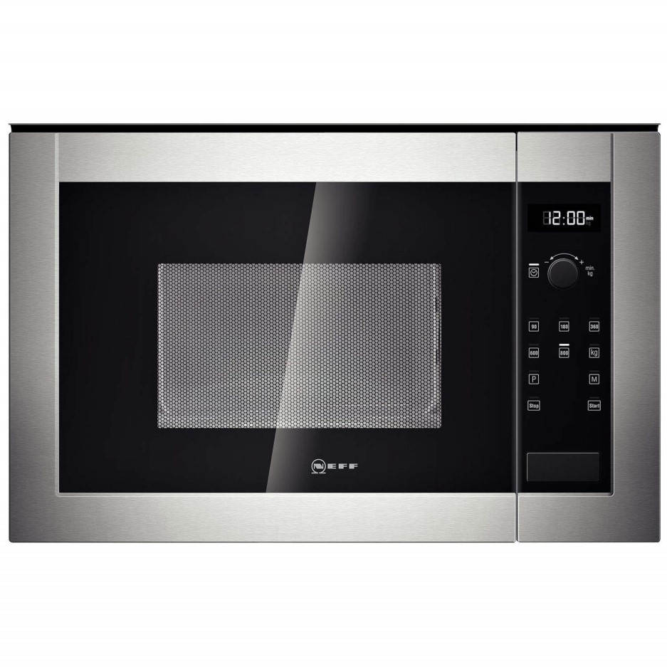 Neff H11WE60N0G 800W 20L Builtin Standard Microwave in Stainless Steel For 60cm Wide