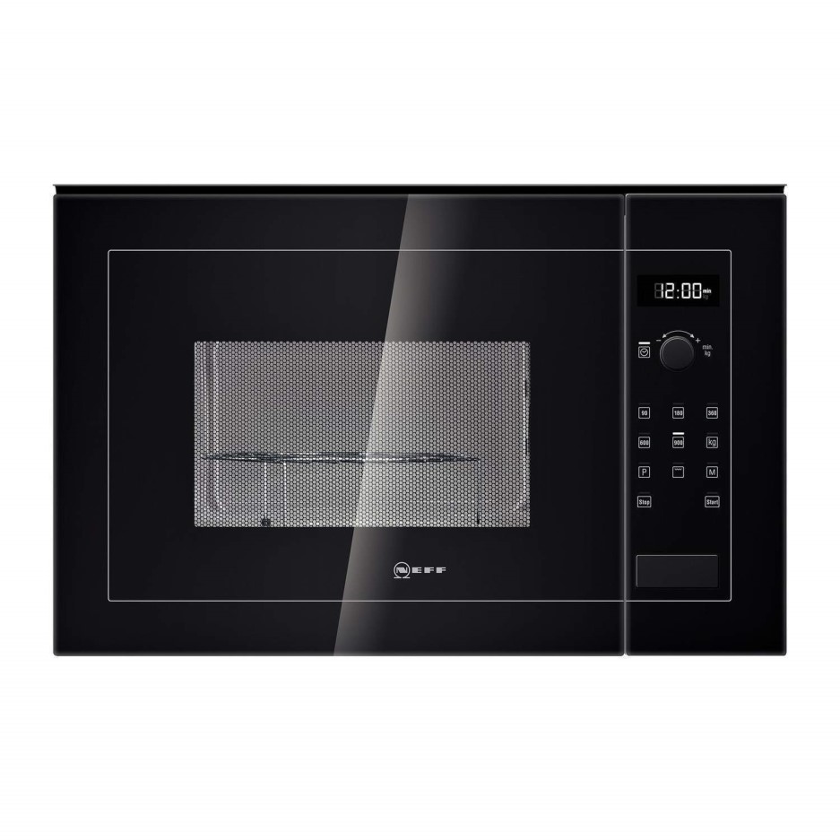 Neff H12GE60S0G 900W 25L Builtin Microwave With Grill Black