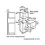 GRADE A1 - Neff H12WE60N0G 900W 25L Built-in Standard Microwave Stainless Steel