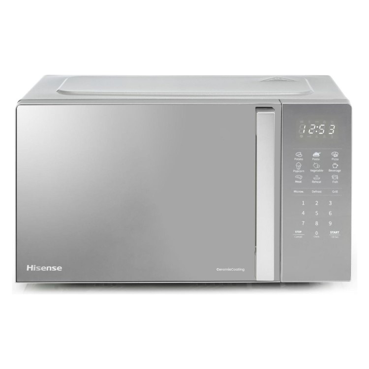 Hisense 20L Freestanding Microwave & Grill - Silver
