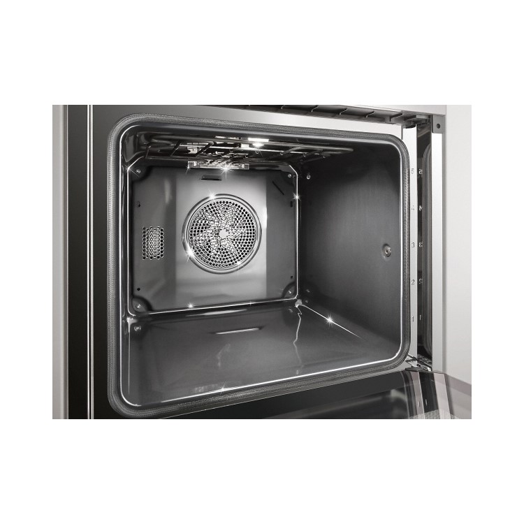 Miele H2267BP A+ Rated Built In Large Capacity Single Oven With Pyrolytic Cleaning - CleanSteel