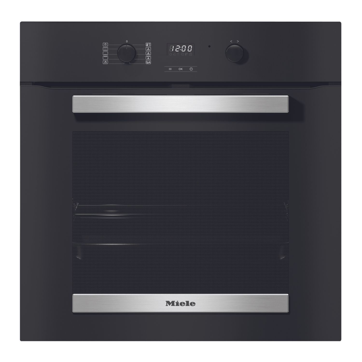 Miele H2455bp Electric Single Built-In Oven Clean Steel H2455BP
