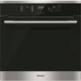 GRADE A1 - As new but box opened - Miele H2561B EasyControl 7 Function Electric Built-in Single Oven CleanSteel