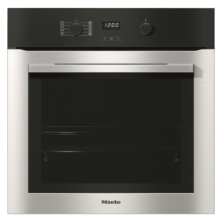Miele ContourLine Electric Single Oven With Catalytic Cleaning - Clean Steel