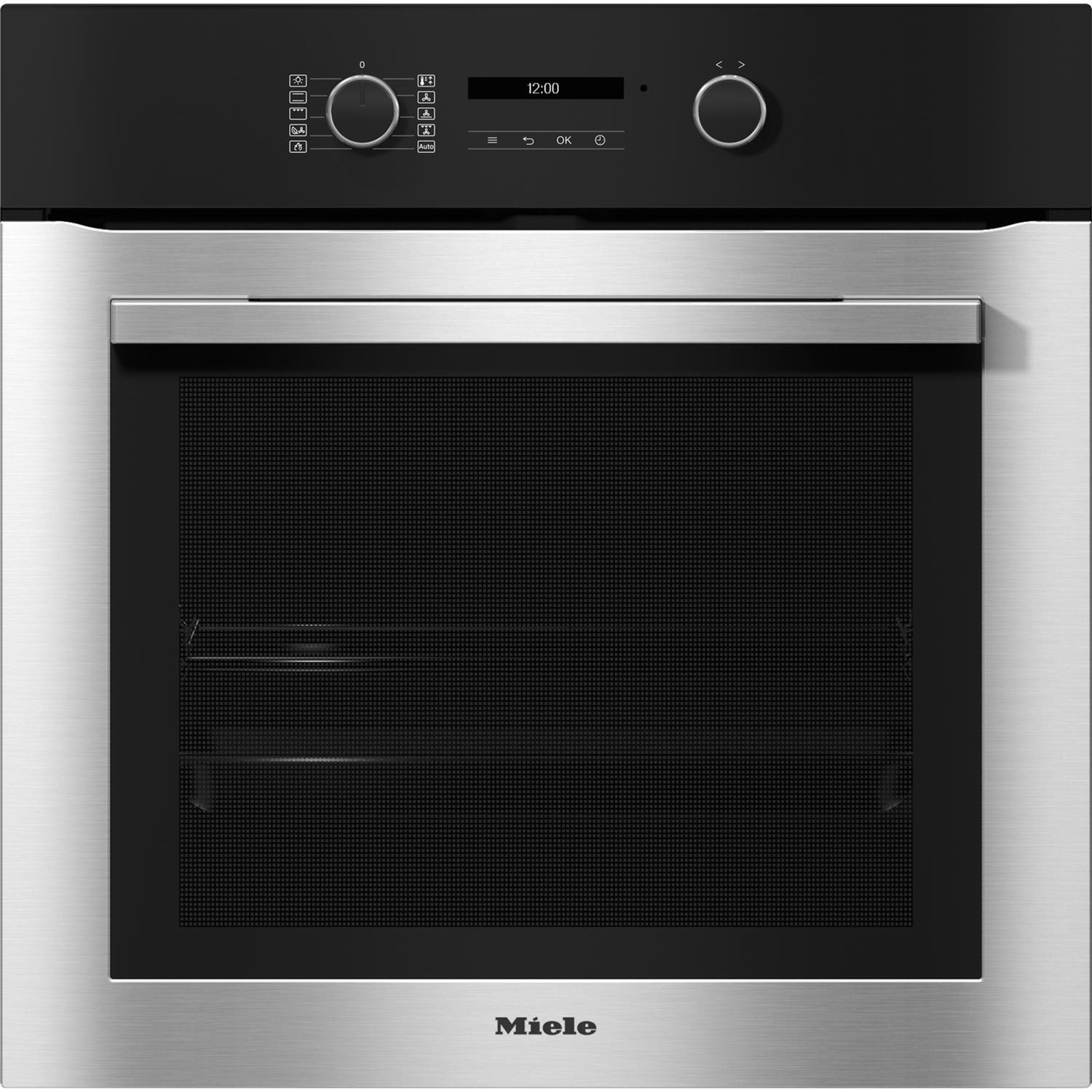 Miele Electric Single Oven Stainless Steel H2761B Appliances Direct
