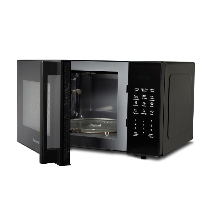 Refurbished Hisense 29L Freestanding Combination Microwave Oven & Grill - Black