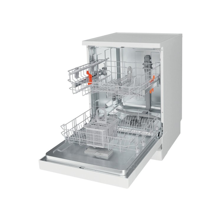 Hotpoint Freestanding Dishwasher - Flexiload Inverter Motor White