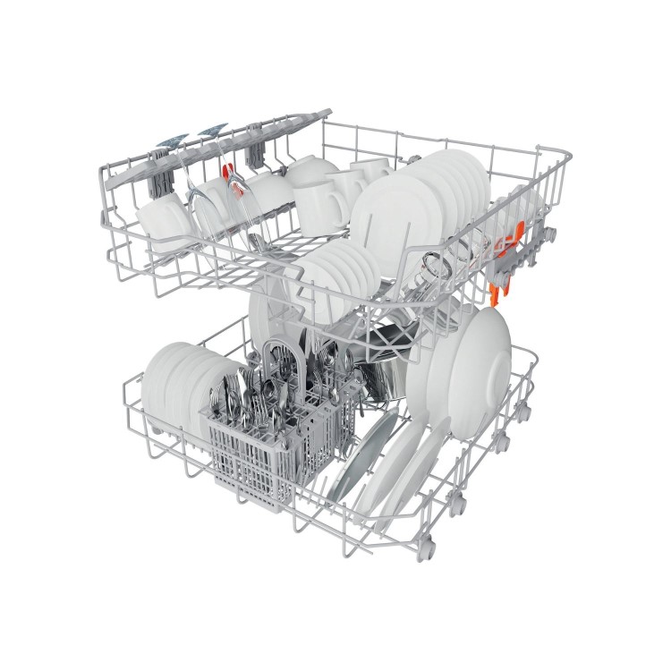 Hotpoint Freestanding Dishwasher - Flexiload Inverter Motor White