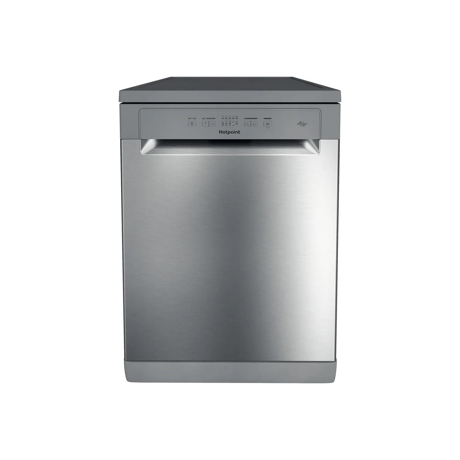 Hotpoint H2FHL626XUK 14 Place Settings Freestanding Dishwasher - Stainless steel