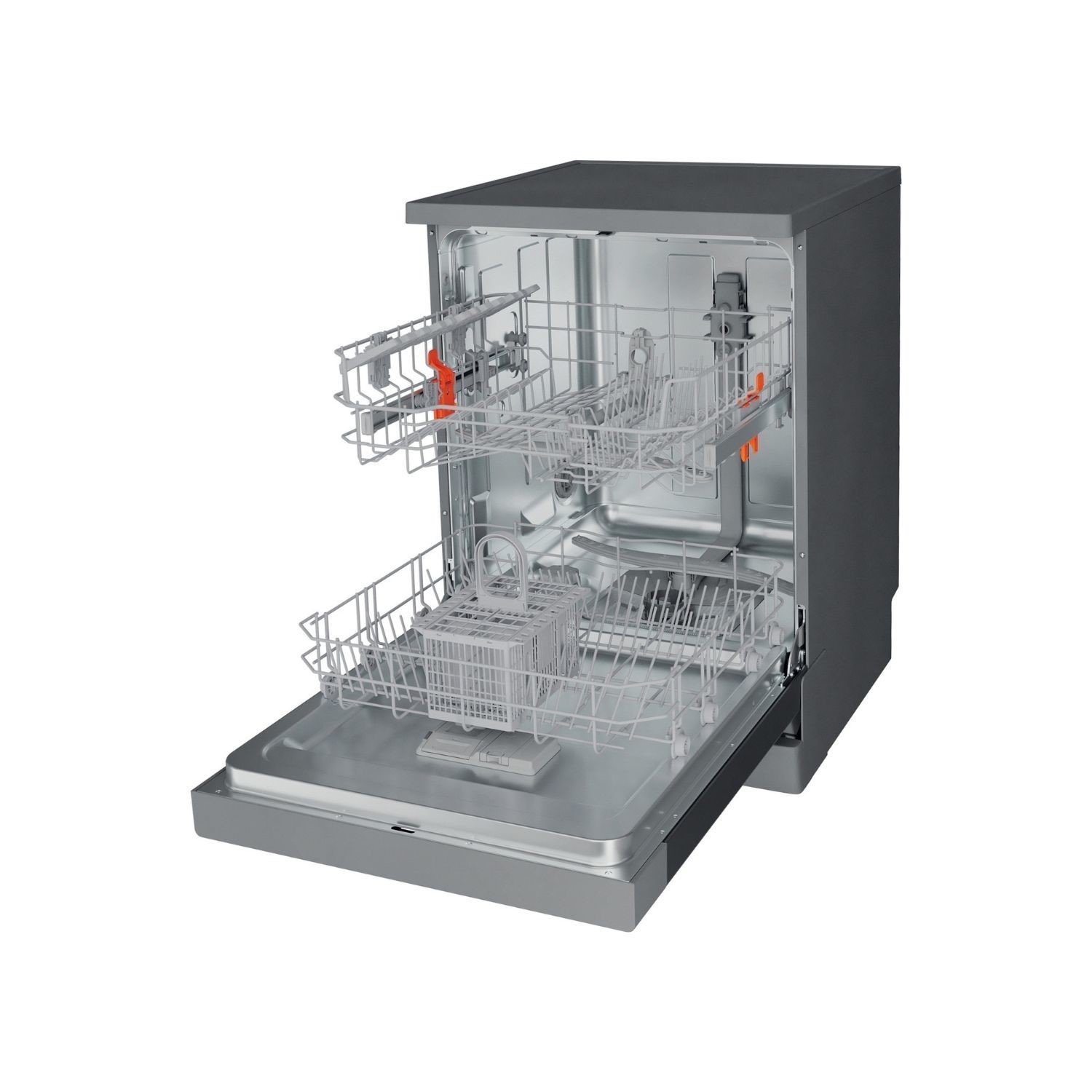 Hotpoint H2FHL626XUK 14 Place Settings Freestanding Dishwasher - Stainless steel Hotpoint H2FHL626XUK 14 Place Settings Freestanding Dishwasher - Stainless steel