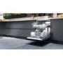 Hotpoint Semi-Integrated Dishwasher - Black, Quick Wash