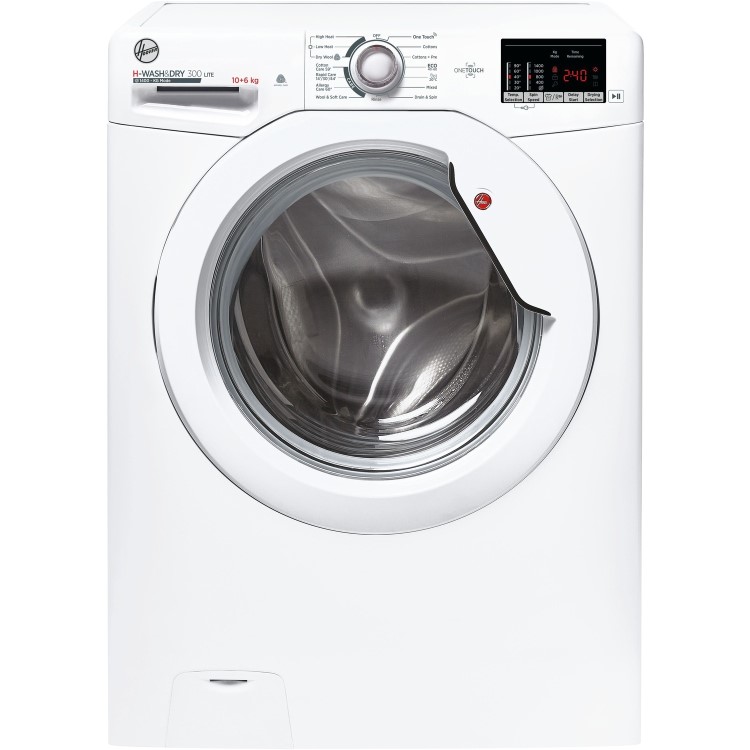 Hoover 10kg Wash 6kg Dry 1400rpm Freestanding Washer Dryer - White