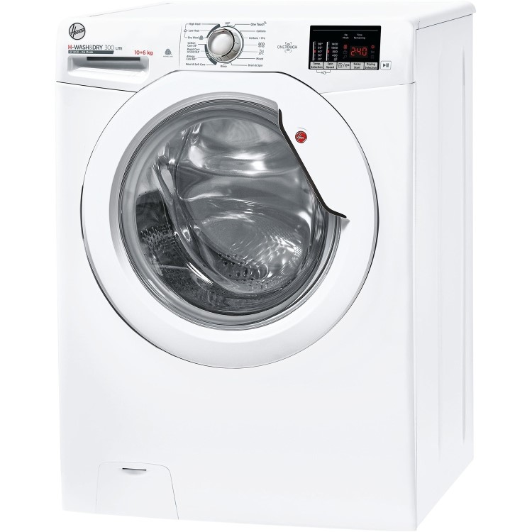 Hoover 10kg Wash 6kg Dry 1400rpm Freestanding Washer Dryer - White