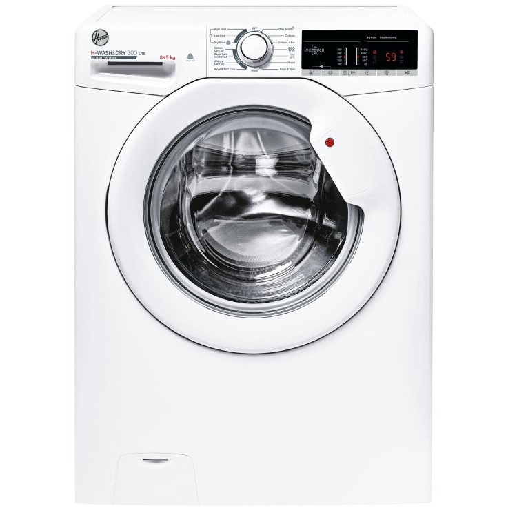 Hoover H-Wash 300 8kg Wash 5kg Dry 1400rpm Washer Dryer - White
