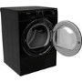 Refurbished Hotpoint H3D81BUK Freestanding Condenser 8KG Tumble Dryer Black