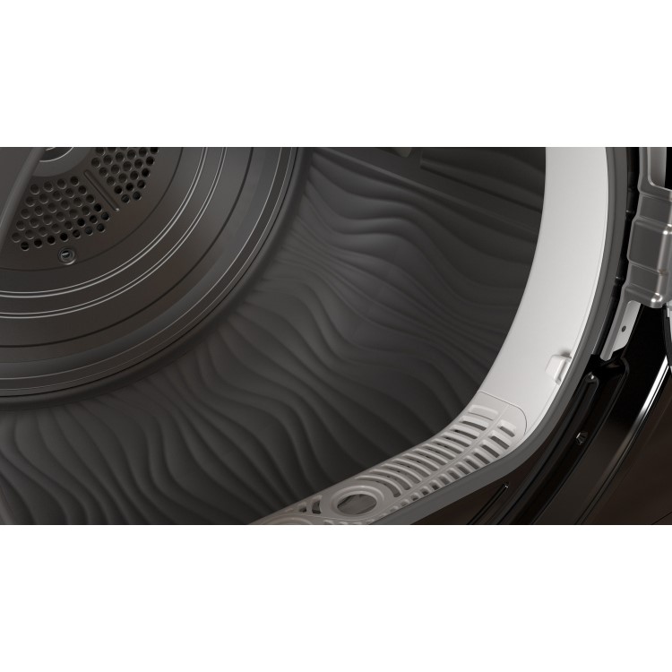Refurbished Hotpoint H3D81BUK Freestanding Condenser 8KG Tumble Dryer Black