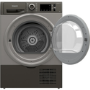 Refurbished Hotpoint H3D81GSUK Freestanding Condenser 8KG Tumble Dryer Graphite