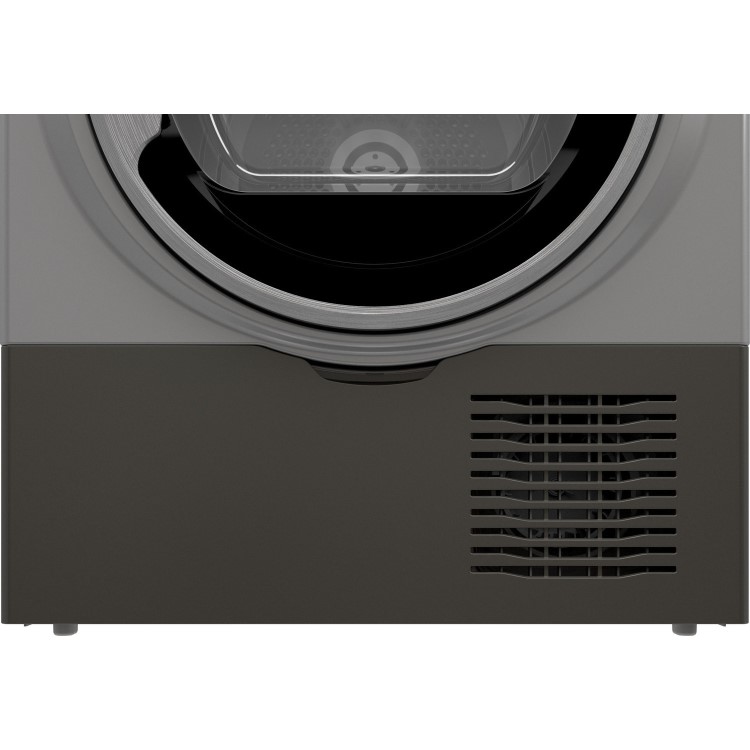 Refurbished Hotpoint H3D81GSUK Freestanding Condenser 8KG Tumble Dryer Graphite