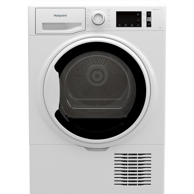 Refurbished Hotpoint H3D91WBUK Freestanding Condenser 9KG Tumble Dryer White
