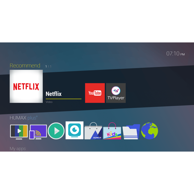 Humax H3 Espresso Full HD TV Smart Box 