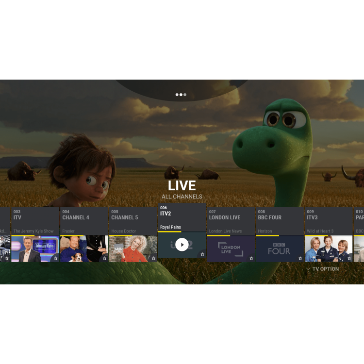 Humax H3 Espresso Full HD TV Smart Box 