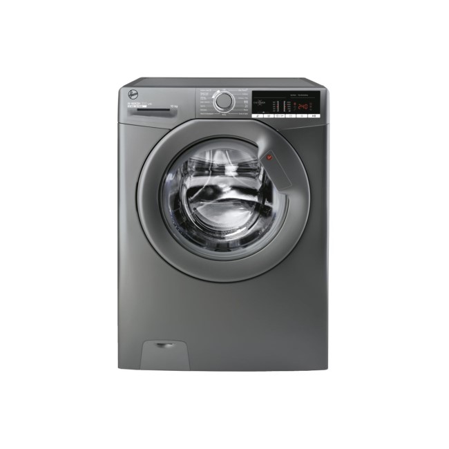 Hoover H3W410TGGE H-WASH 300 NFC 10kg 1400rpm Freestanding Washing Machine - Graphite