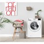 Refurbished Hoover H-Wash 300 H3W492DE/1-80 Freestanding 9KG 1400 Spin Washing Machine White