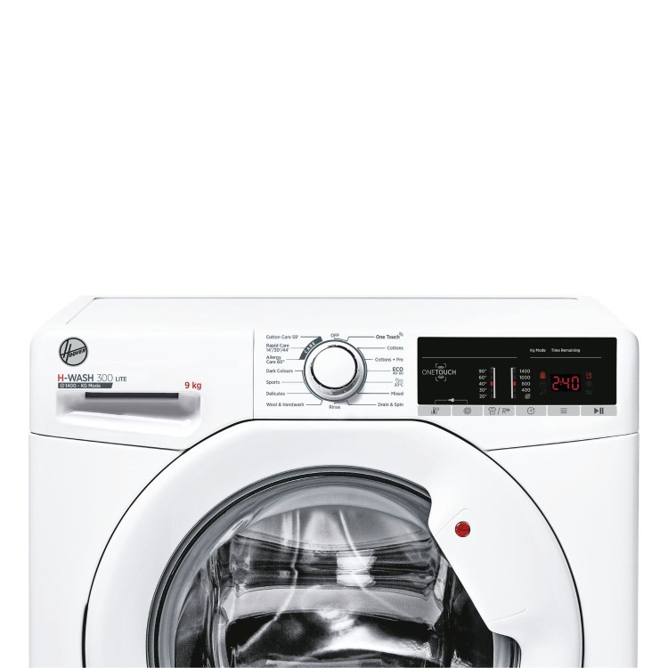 Hoover H-Wash 300 Lite 9kg 1400rpm Washing Machine - White