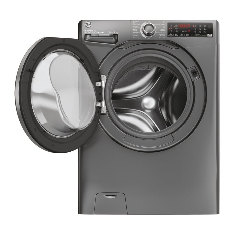 Hoover H-Wash 350 8kg 1400rpm Washing Machine - Graphite