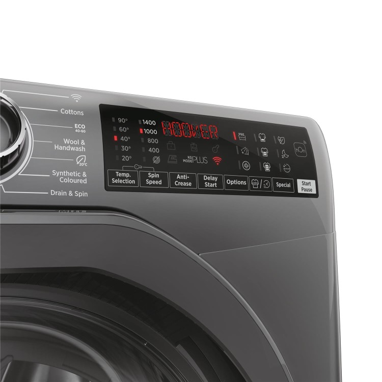Hoover 9kg 1400rpm Freestanding Washing Machine - Graphite