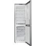 Refurbished Hotpoint H3X81ISX Freestanding 335 Litre 60/40 Frost Free Fridge Freezer Saturn Steel
