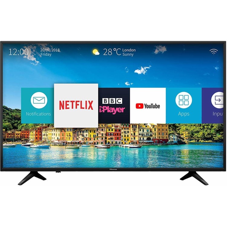 Grade B Refurb Hisense H65A6200UK A6200 65" 4K Ultra HD Smart LED TV