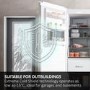 Haier 301 Litre Freestanding Freezer - Silver