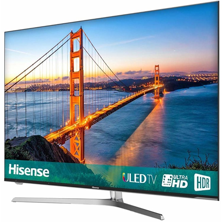 Hisense H50U7AUK 50" 4K Ultra HD HDR ULED Smart TV with Freeview Play and Freeview HD