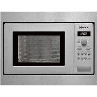GRADE A1 - As new but box opened - Neff H53W50N3GB 800W 17L Built-in Microwave Oven For A 50cm Wide Cabinet Stainless Steel