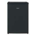 A2/H55RM1120BUK Refurbished Hotpoint H55RM1120BUK Freestanding 135 Litre Under Counter Larder Fridge Black