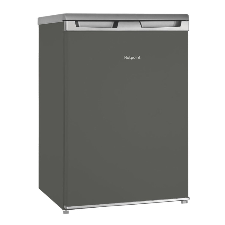 Hotpoint 95 Litre Freestanding Under Counter Larder Freezer - Stainless Steel