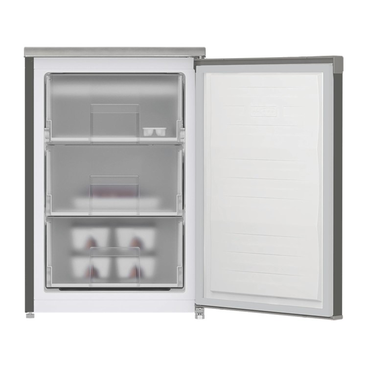 Hotpoint 95 Litre Freestanding Under Counter Larder Freezer - Stainless Steel