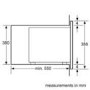 Neff H56W20N3GB 900W 25L Built-in Microwave For 60cm Wide Cabinet - Stainless Steel